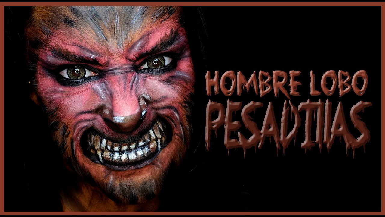 Tutorial maquillaje Hombre Lobo de Pesadillas, Fantasía #73 | Silvia Quiros
