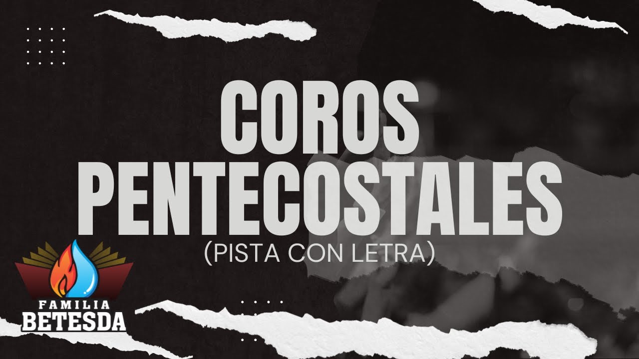 Coros Pentecostales (QUE VIVA CRISTO - NO HAY DIOS TAN GRANDE COMO TU - y otras) - Pista con letra