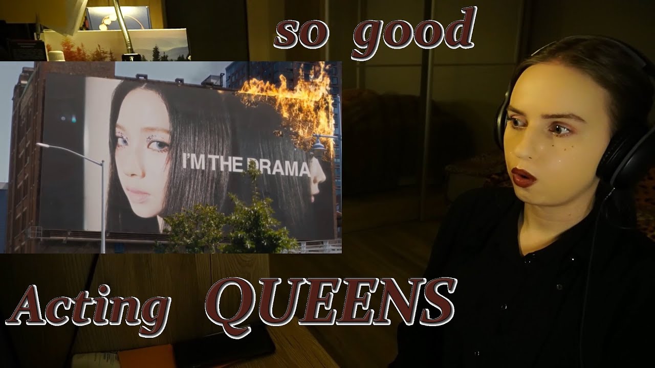 REACTING TO - aespa I'M THE DRAMA #GISELLE #WINTER #NINGNING #KARINA