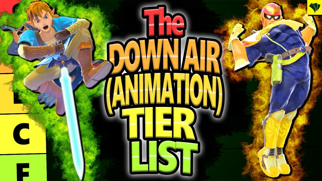 Ranking EVERY Down Air Animation In Smash Ultimate