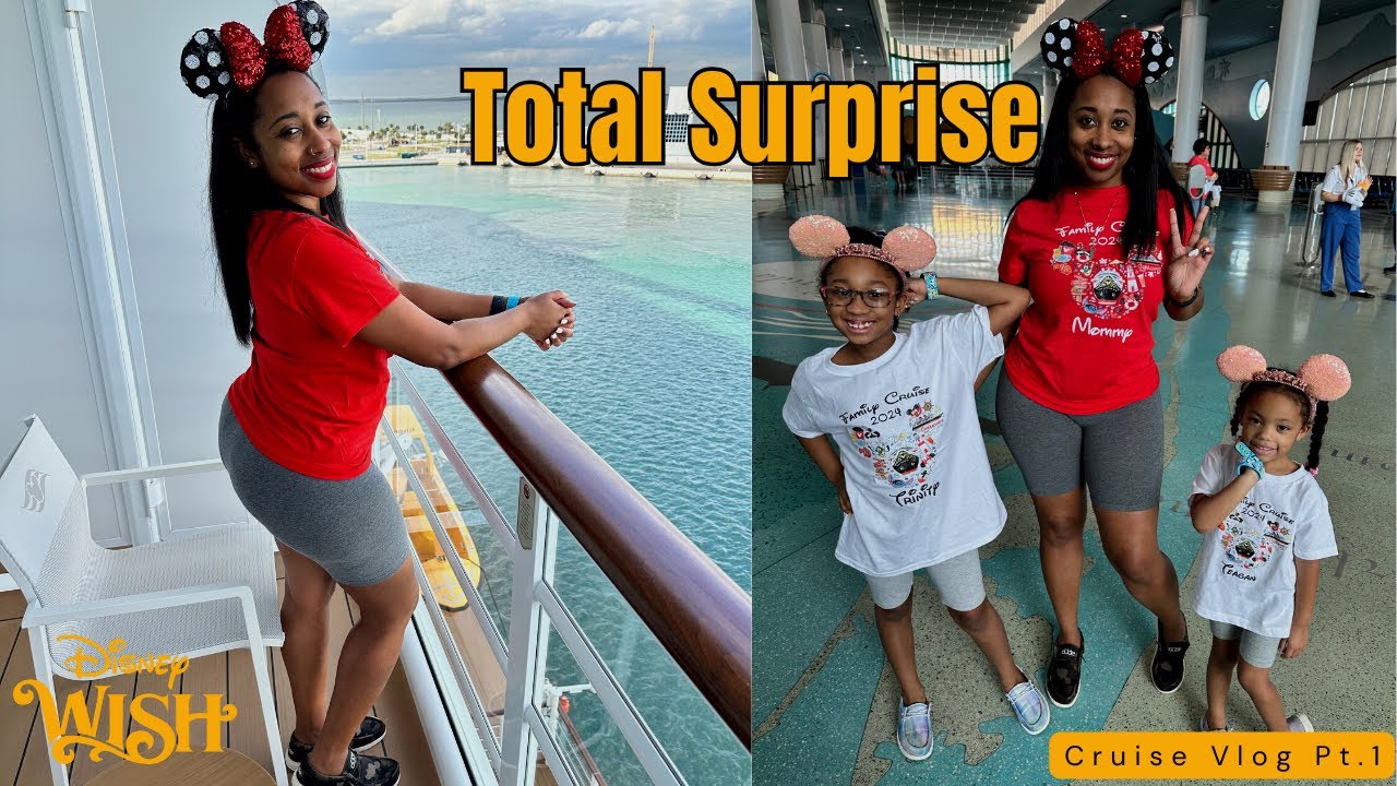 Cruise Vlog Disney Wish | Kids Had No Clue