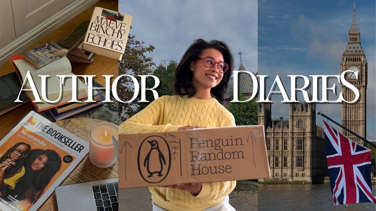 I sold my fantasy book in a 9-way auction | author diaries🧸
