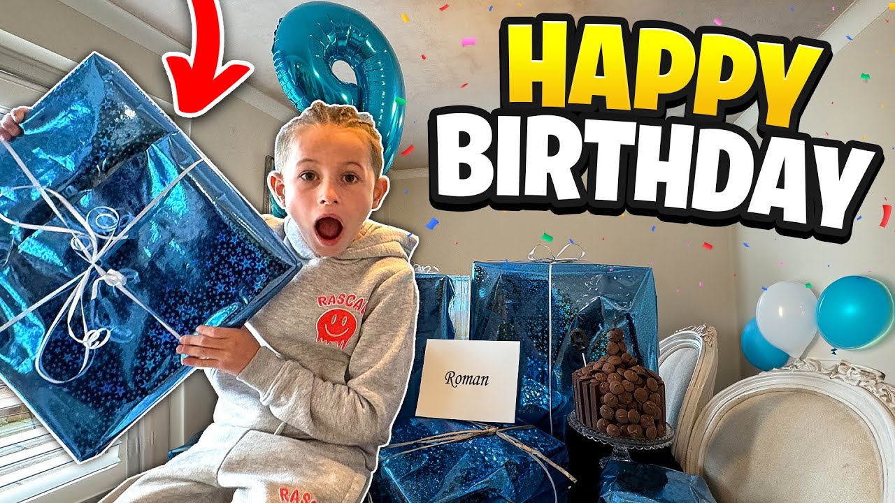 ROMAN&rsquo;S EPIC 9TH BIRTHDAY PARTY!