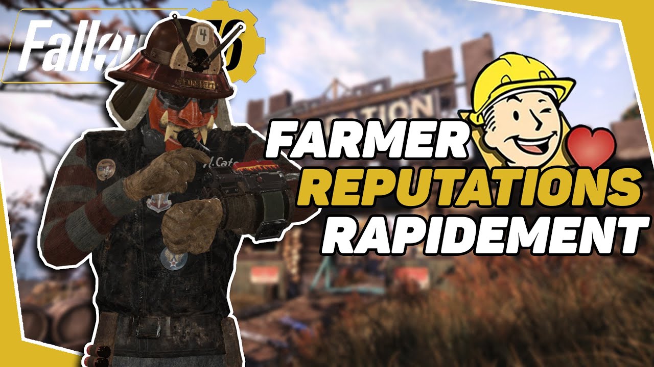 Fallout 76 GUIDE - FARMER les REPUTATIONS COLONS & PILLARDS RAPIDEMENT en 2024 !