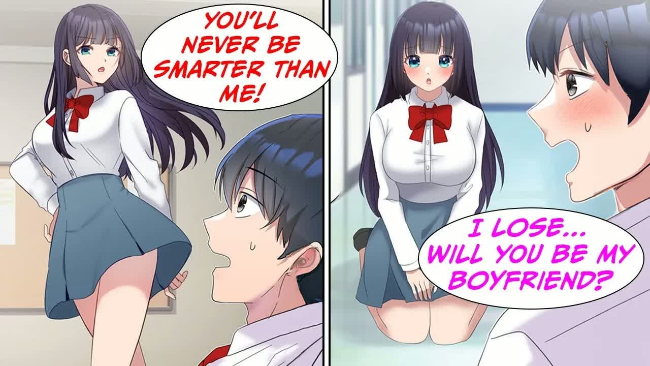 [Manga Dub] The undiligent student is put under pressure by the class president...