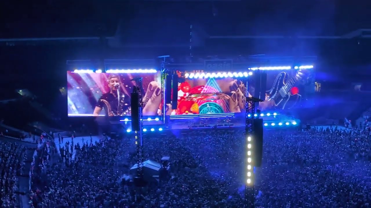 Oasis - Little By Little LIVE Wembley Stadium, London, 2 August 2025