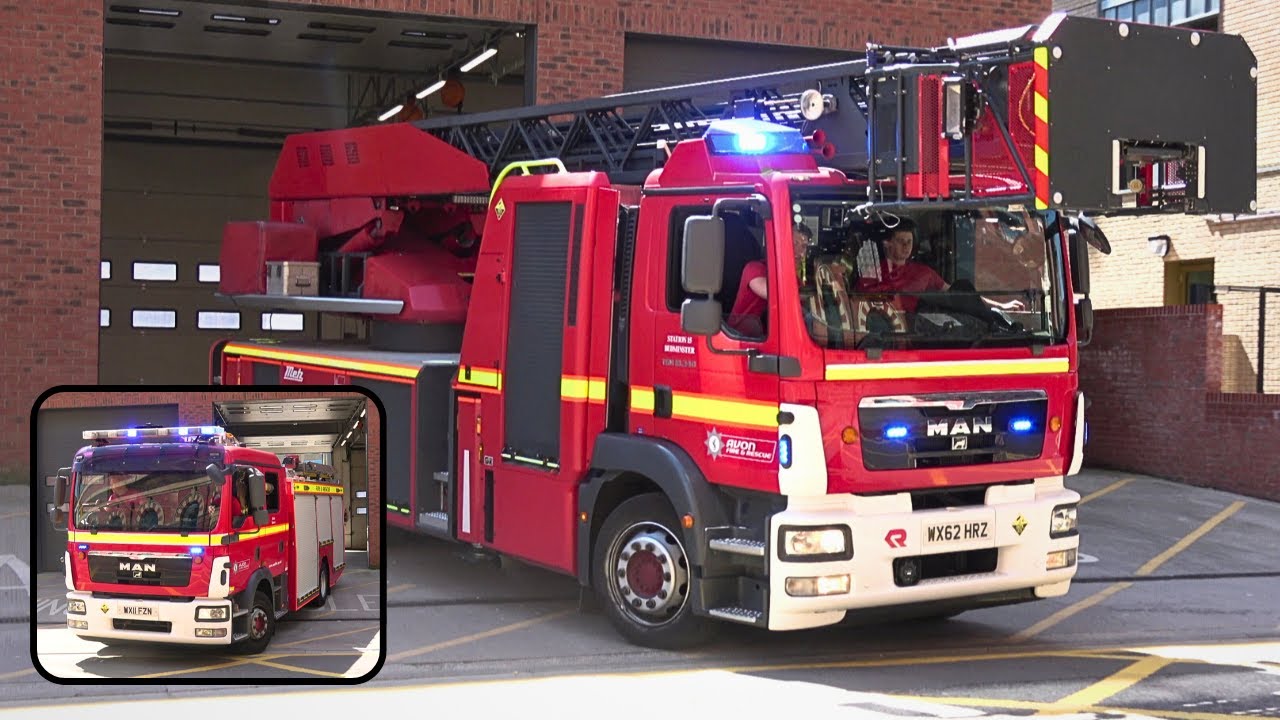 [Station Alarm] RESERVE Fire Engine & Turntable Ladder responding from Temple Station