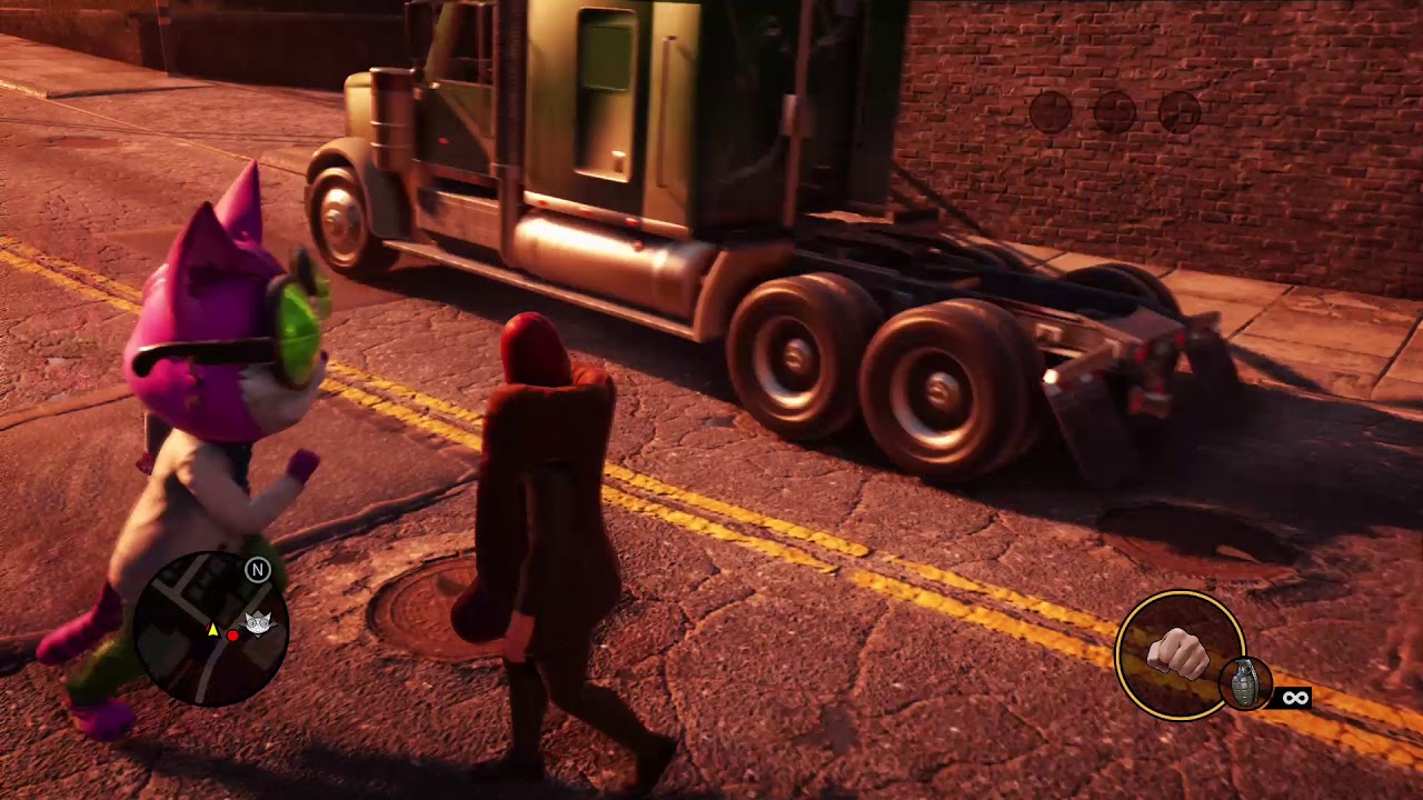 I found professor Genki in Saints Row The Third Remastered