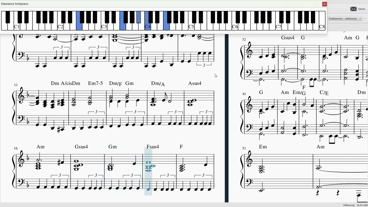 The Battle from Gladiator Theme (H. Zimmer) - #183 piano tutorial (ŚREDNIA-MEDIUM)
