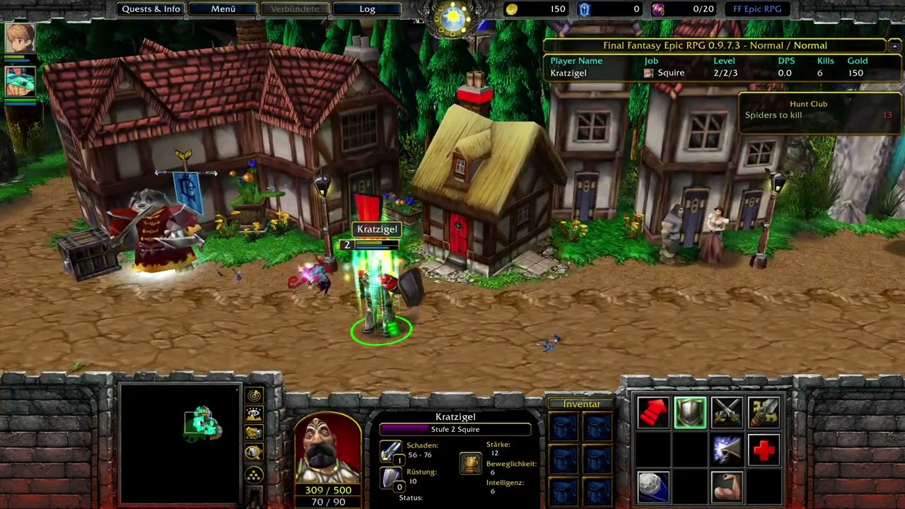 WC3 Final Fantasy Epic RPG German 1