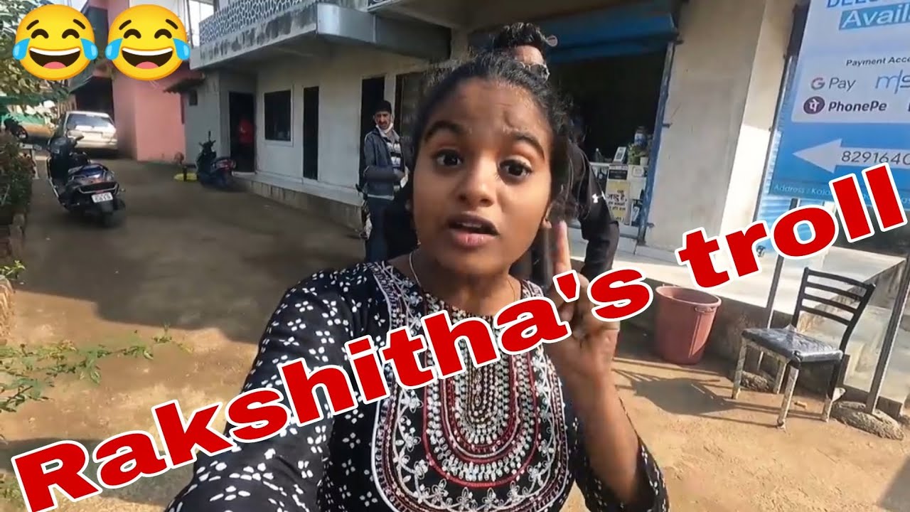 Rakshitha's Tulu troll video😂✌️just for fun😍Tulu comedy😂Tulu troll😂troll kudla😂Tulu roast video😍😂S8💥