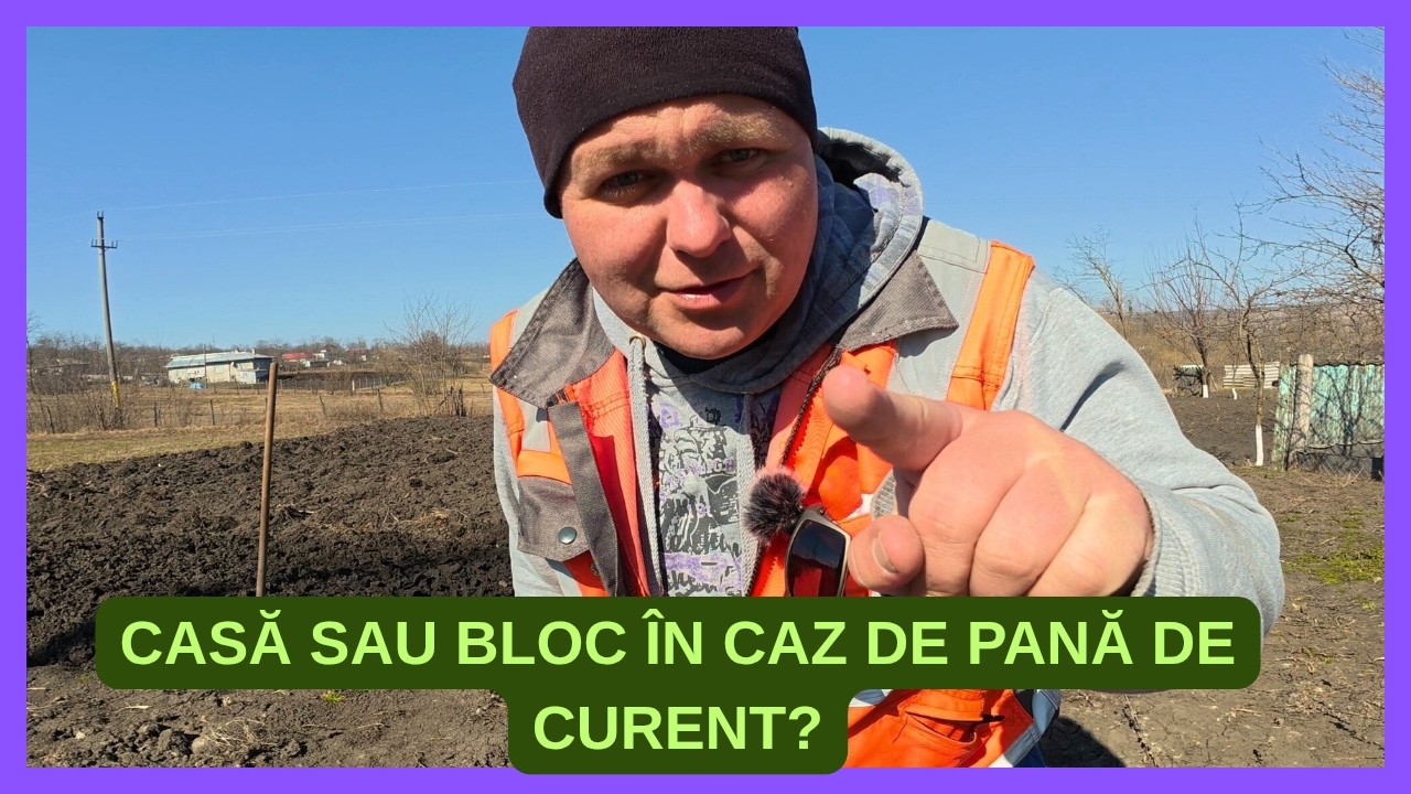 La țară sau la oraș în caz de blackout?🤷