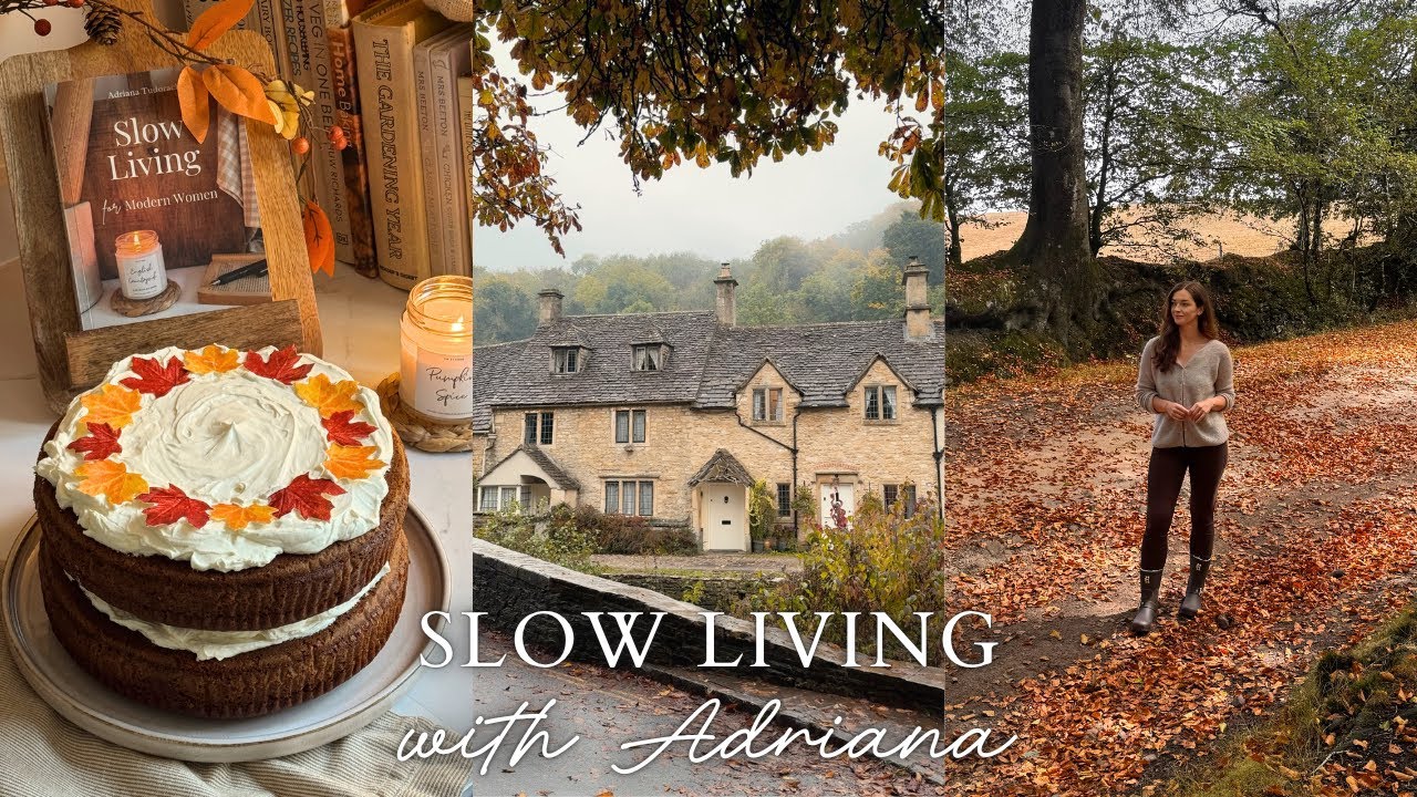 Cosy September in the English Countryside: Pumpkin Recipes, The Cotswolds Slow Living Silent Vlog