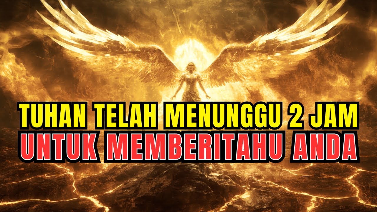 JIWA TERPILIH 👑 DENGARKAN INI SEKARANG ,  TUHAN TELAH MENUNGGU 2 JAM UNTUK MEMBERITAHU ANDA⚠️🔥