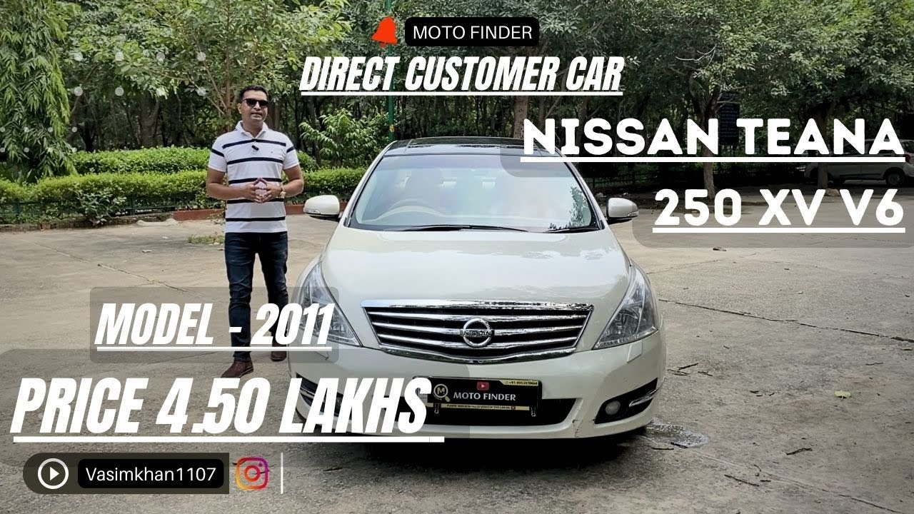 Direct Customer Car Nissan Teana 250 XV V6 // Model - 2011 // For Sale // Moto Finder