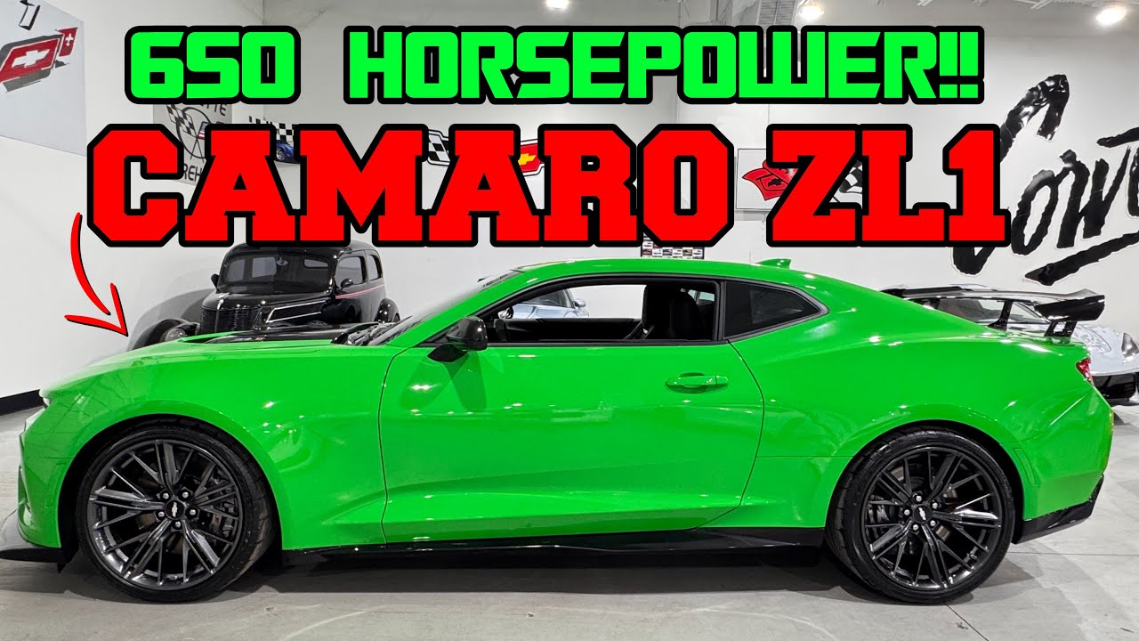 Don't Miss This 2017 Camaro ZL1 - 650 HP Stock!
