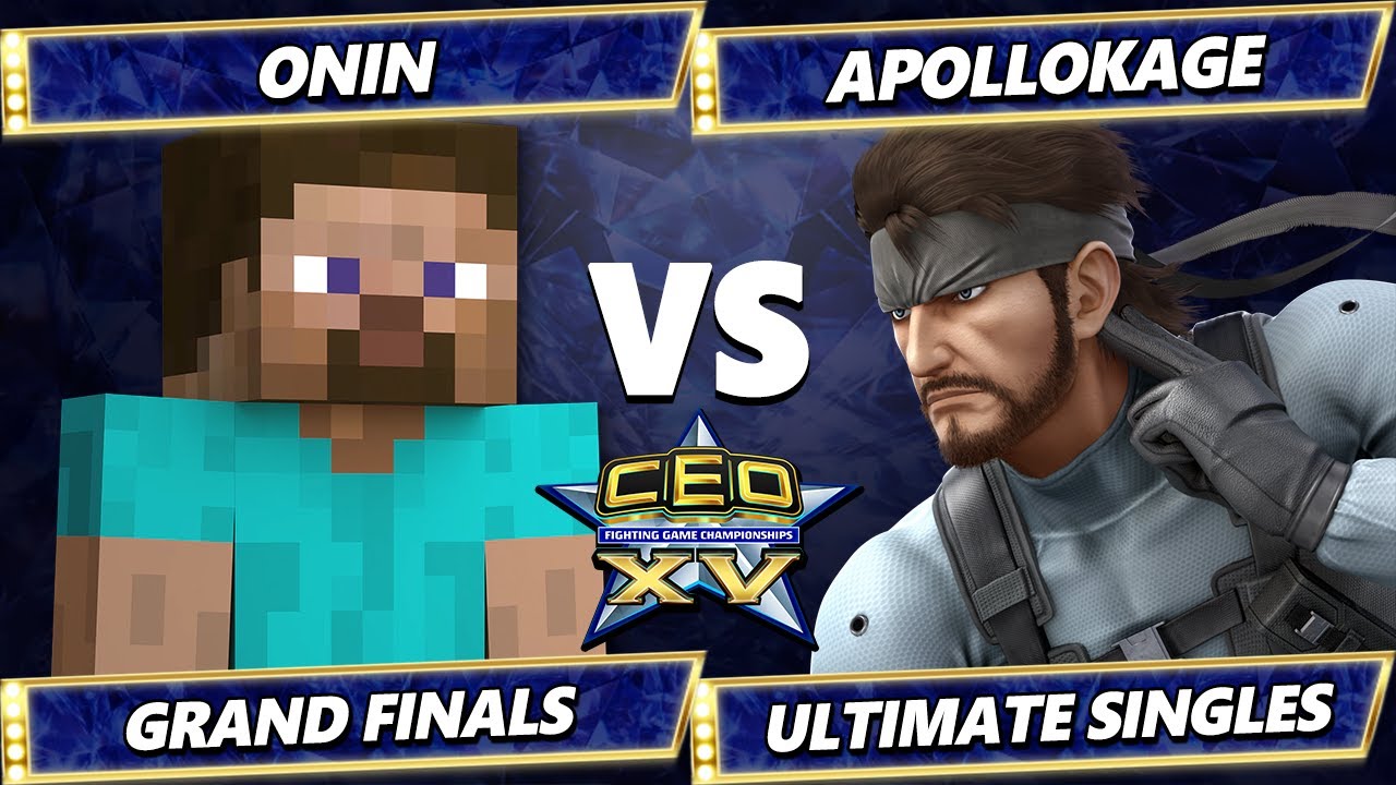 CEO 2025 GRAND FINALS - Onin (Steve) Vs. ApolloKage (Snake) Smash Ultimate - SSBU