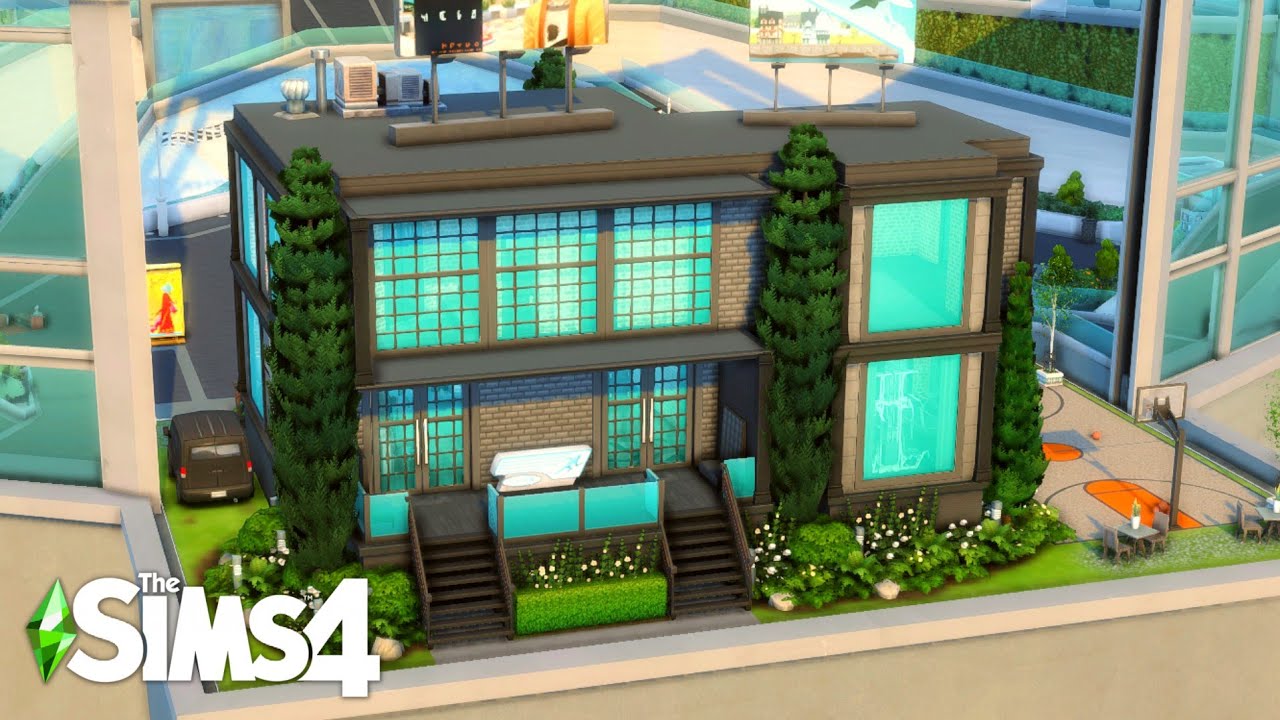FITNESS CENTER / GYM 🏋‍♀️🤸‍♀️ | The Sims 4 Speed Build | Better Together Save File