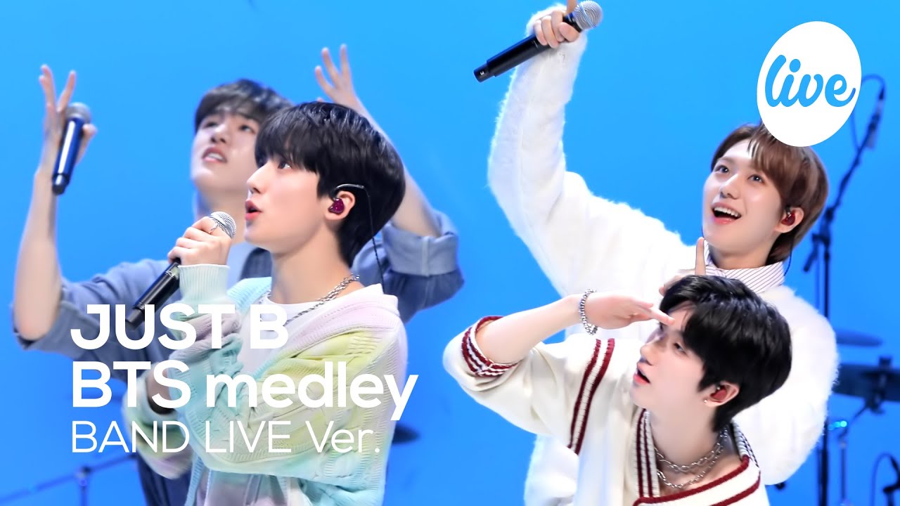 JUST B - “BTS medley (Life Goes On + Permission to Dance)” Band LIVE Concert [it's Live]