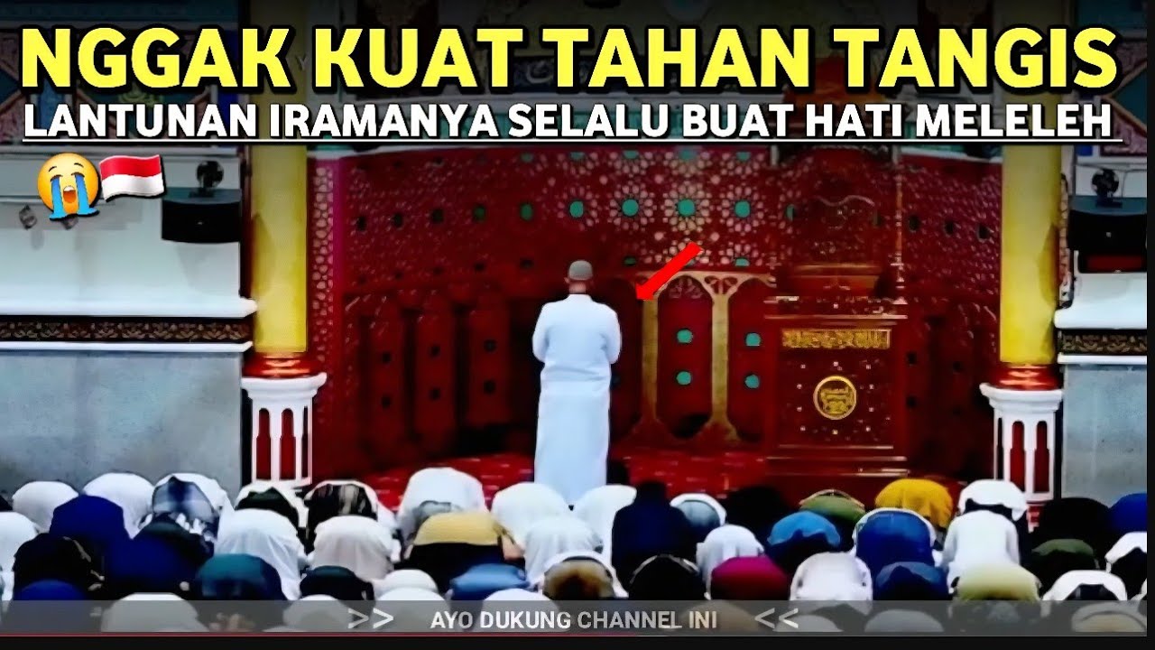 BARU! IMAM SHOLAT TERMERDU, Lantunannya Selalu Bikin Luluh Hati Para Jamaah😭 | Julian Firdaus