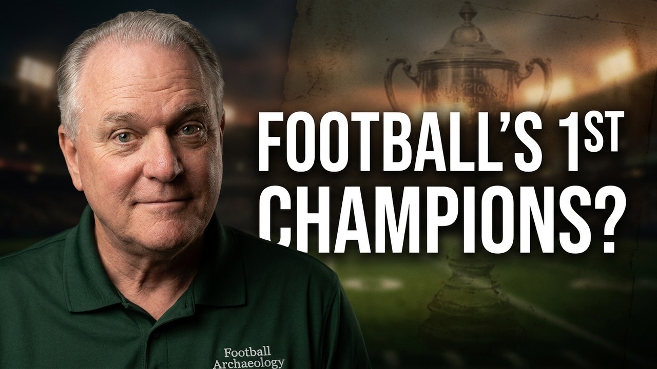 ICONIC MOMENTS in Football History: The First Championship Game