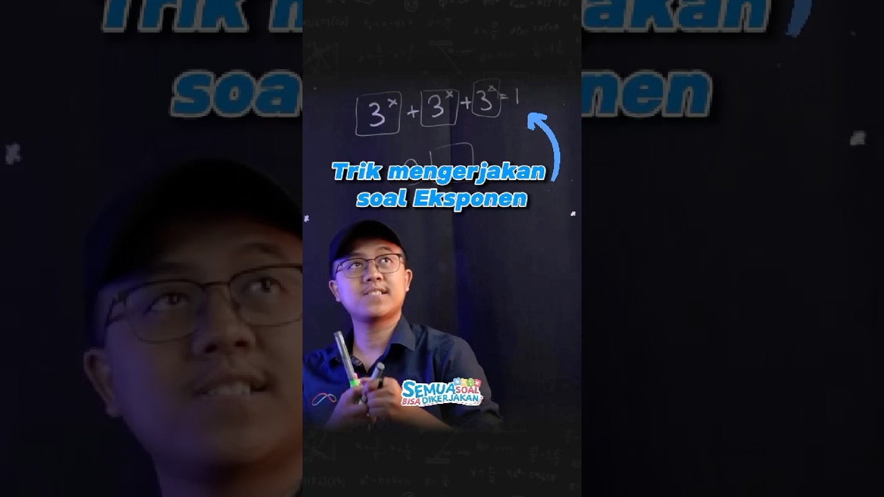 TRIK SOAL EKSPONEN #eksponen #matematika #trikmatematika