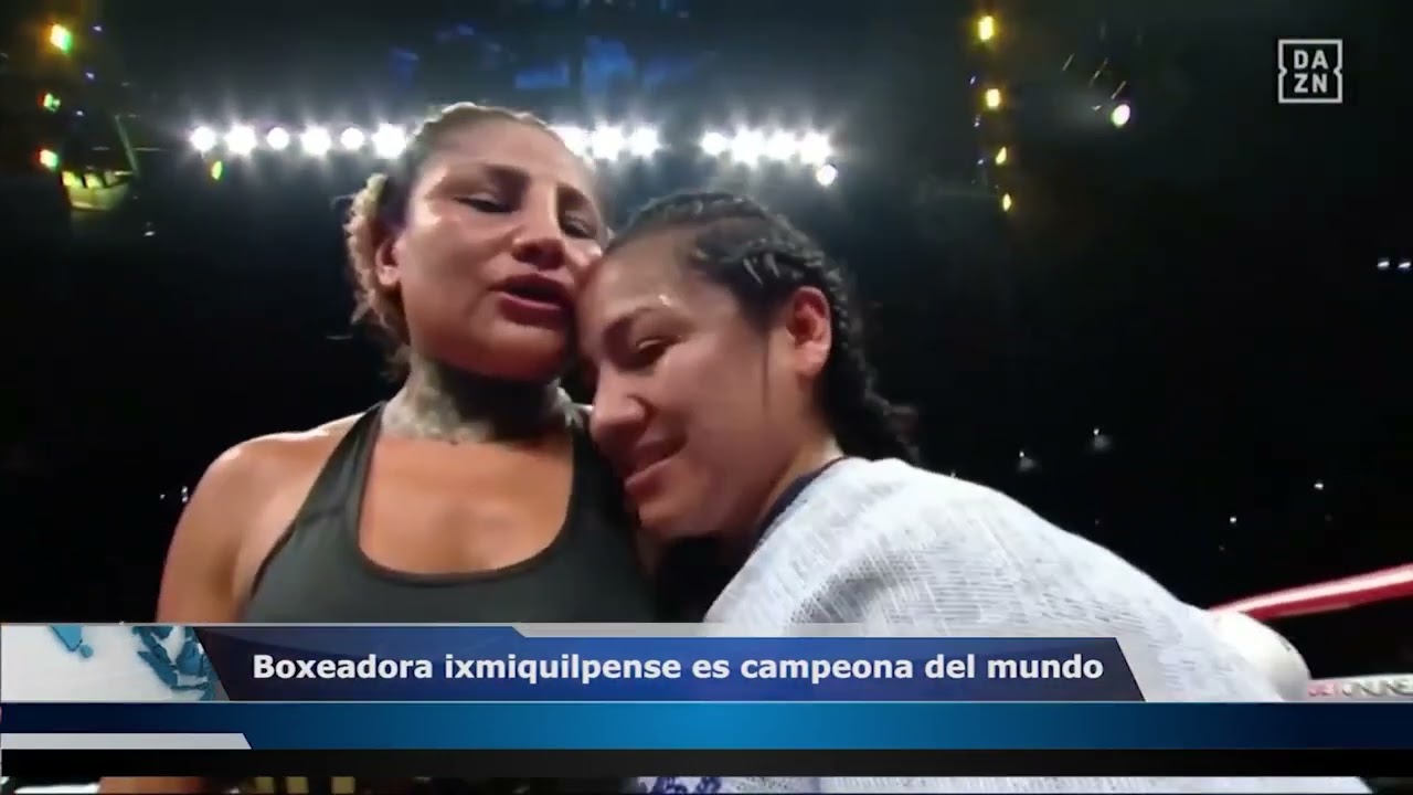 Boxeadora ixmiquilpense es campeona del mundo