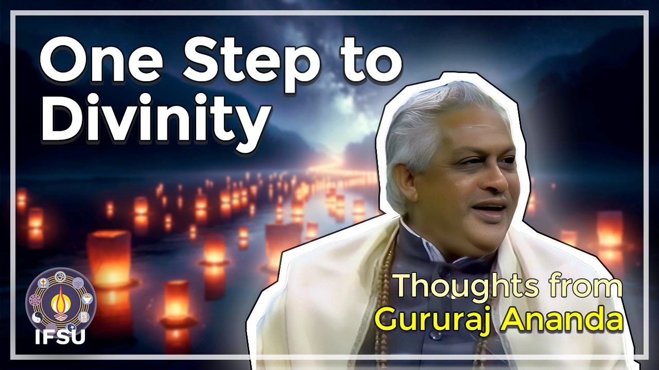 1 Step Toward Love, 10 Steps of Grace: Gururaj Ananda on Divine Partnership🌟