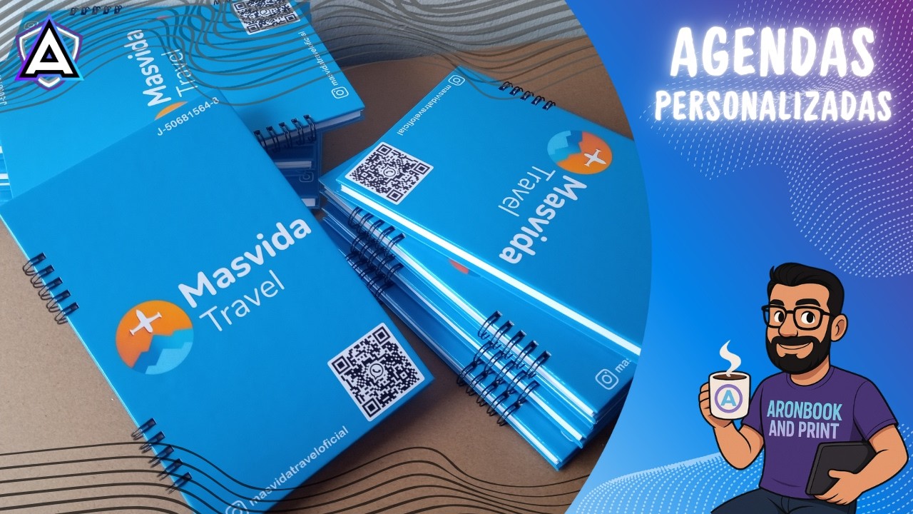 AGENDAS PERSONALIZADAS / Pedido para una agencia de Viajes 📚✈️