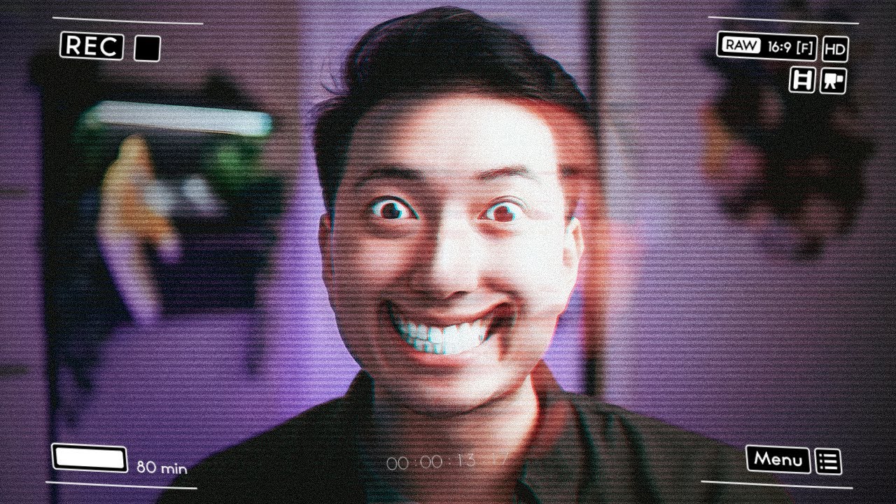WATCHING THE SMILE TAPES.. *CREEPY*