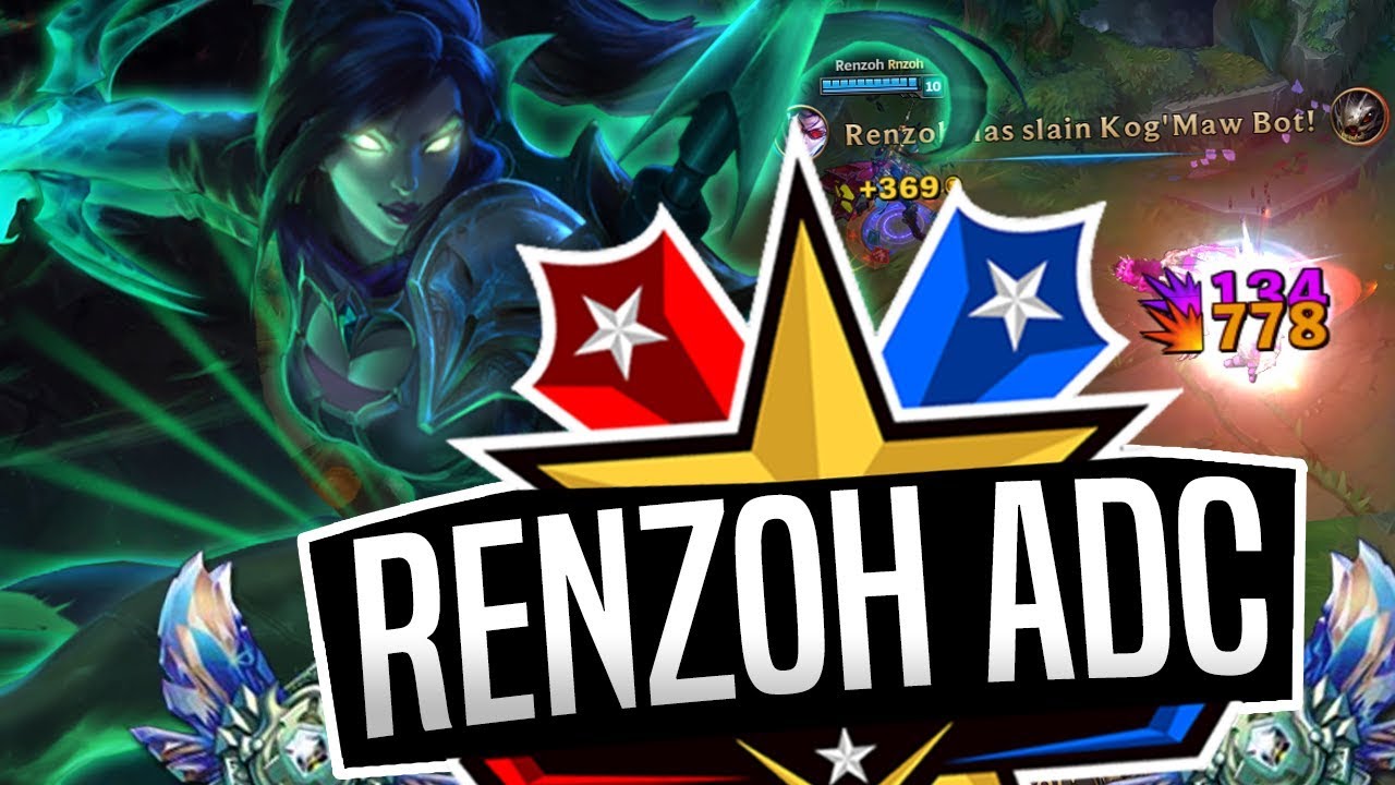 👑 EL DIA QUE RENZOH TUVO QUE HACERSE MAIN ADC! (Me oneshotean)