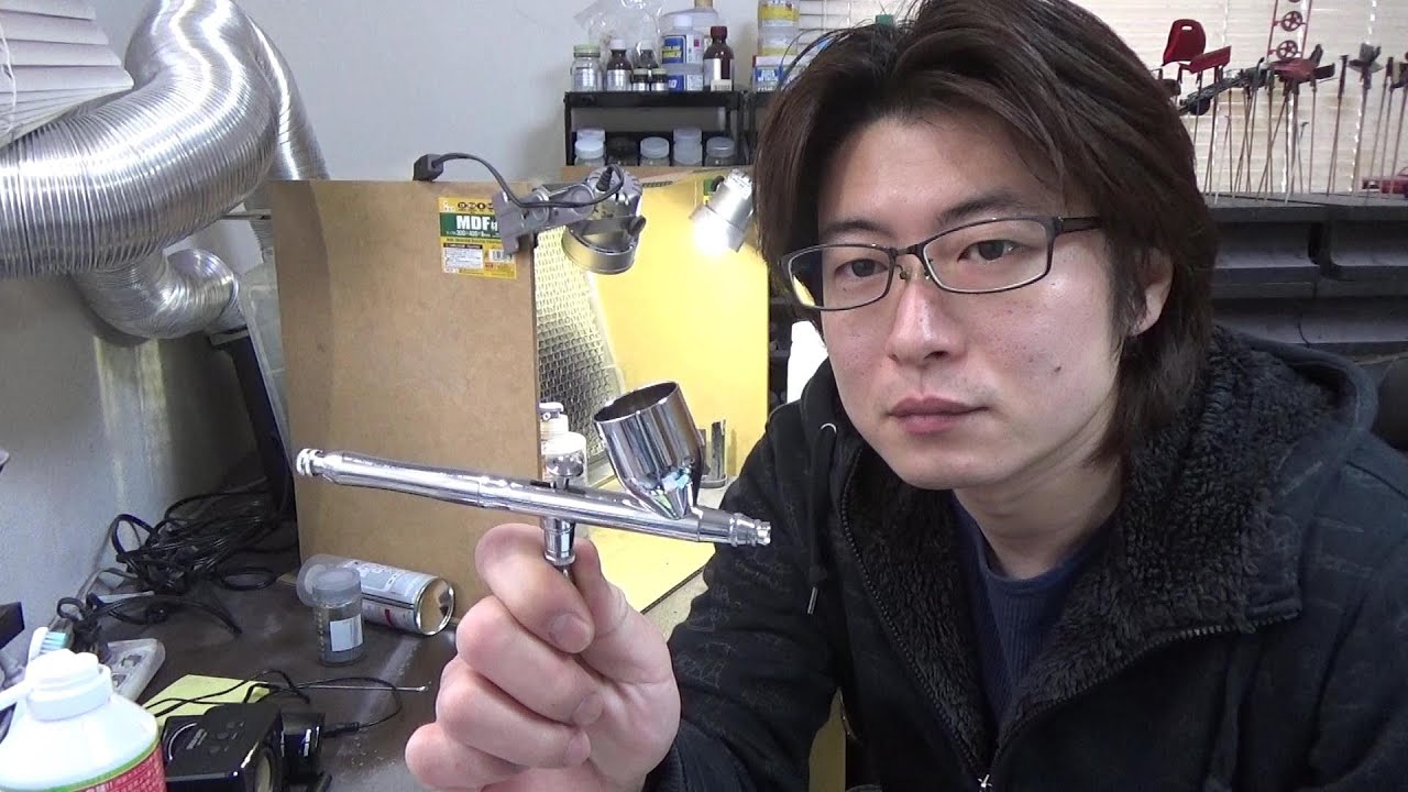 エアブラシで塗装をしよう！大掃除！！！