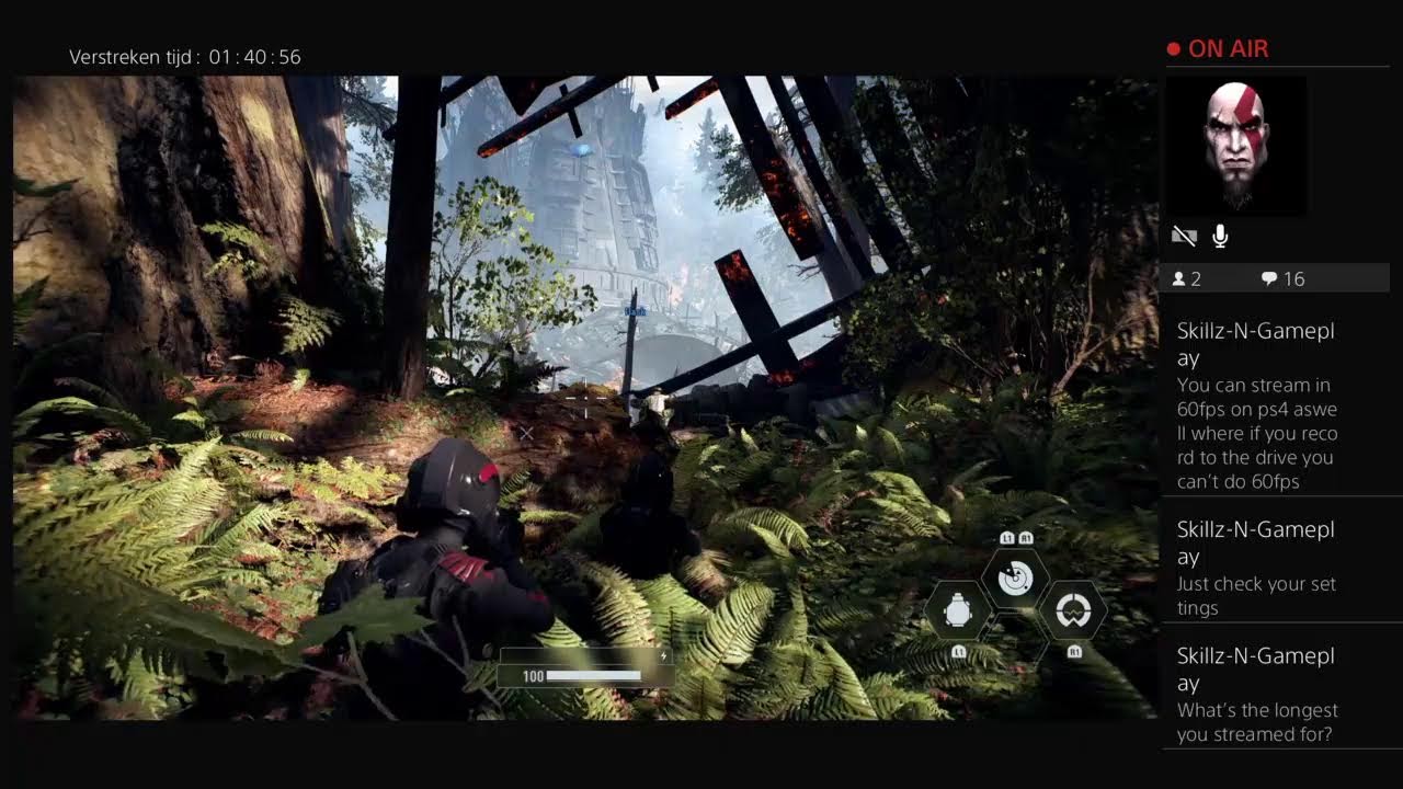 Live PS4-uitzending van Gamen-met-Rea S. W. Battlefront 2
