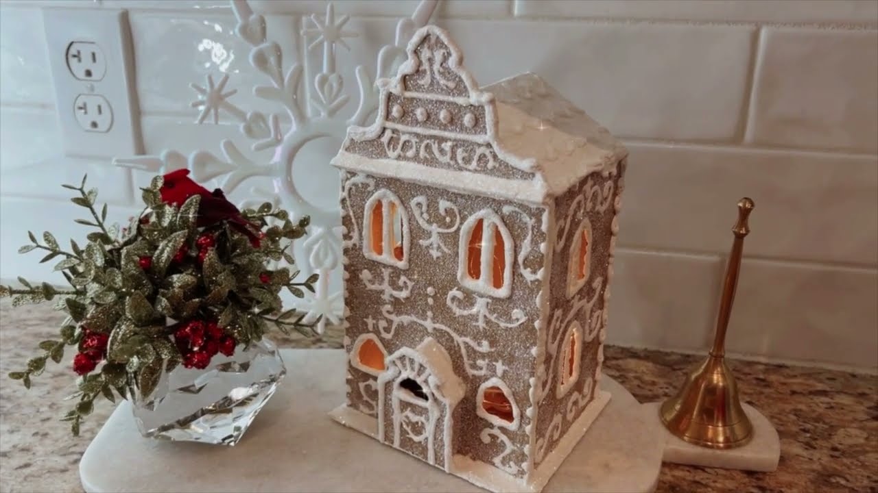 CASITAS DE JENGIBRE - CARTÓN ♻️