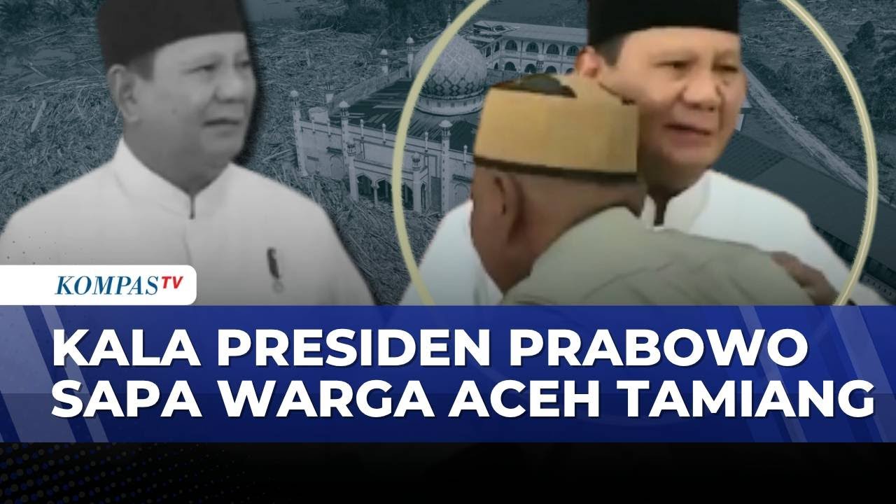 Momen Hangat Presiden Prabowo Sapa & Peluk Warga di Aceh Tamiang | SAPA PAGI
