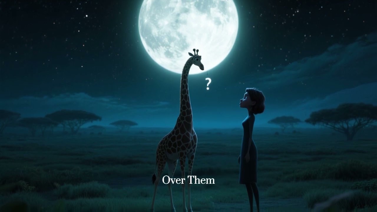 Why the Giraffe Hardly Sleeps 🦒🌙 | Tales by the Moon