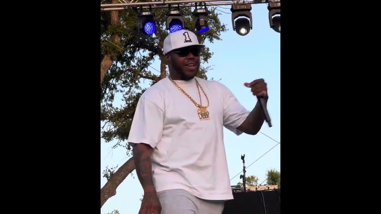 Z-Ro performing several of his songs live in Round Rock, TX on 07/29/2023