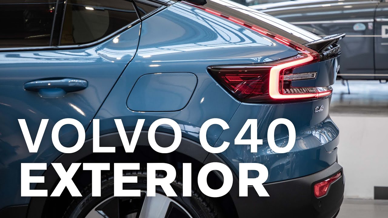 Volvo C40 Recharge: eerste impressie exterieur