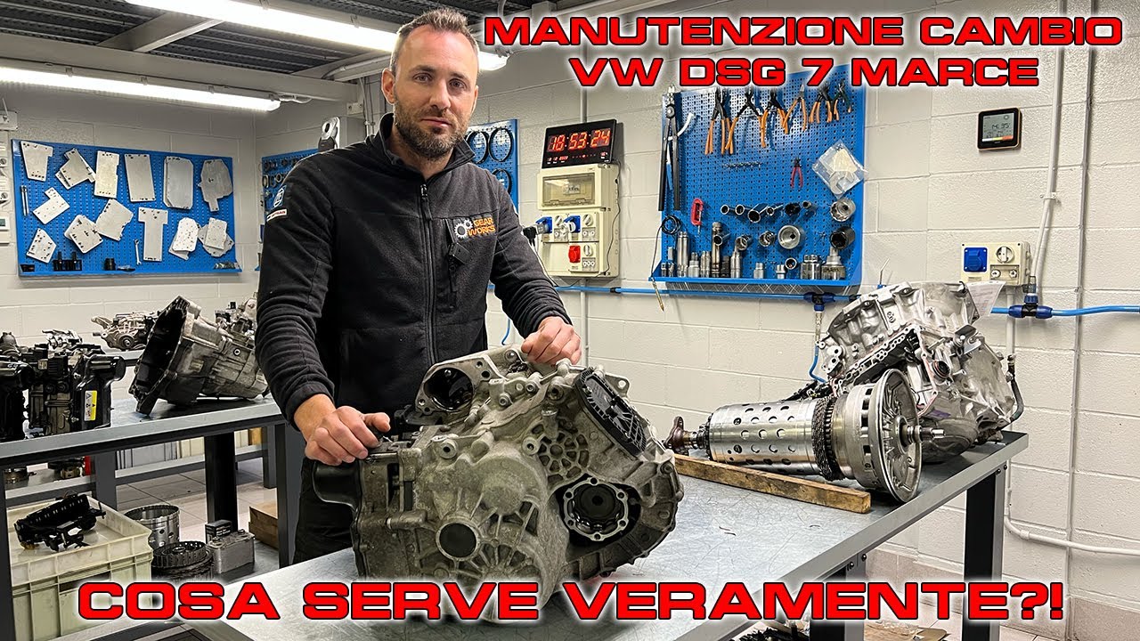 MANUTENZIONE VW DSG 7 MARCE DQ200 - COSA FARE DAVVERO!