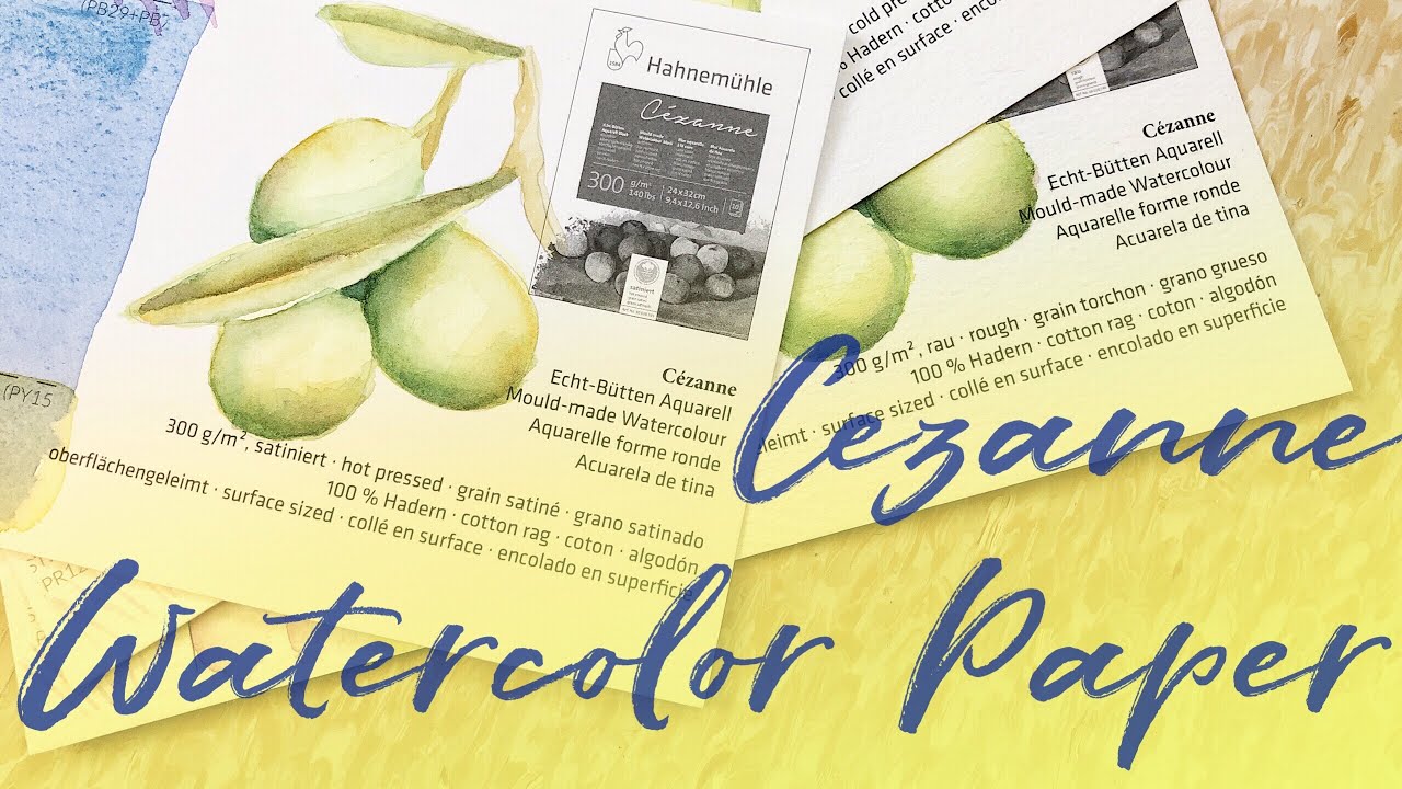 Hahnemühle Cezanne Watercolor Paper | Art Supply Review