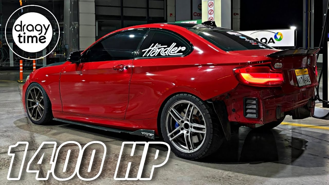 1400 HP BMW M240i F22 X-Drive | Extreme fast acceleration from 100-200 Km/h & 60-130 mph 