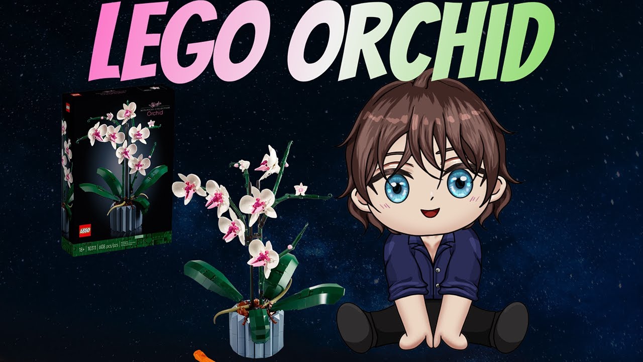 Hand Cam Building LEGO Orchid