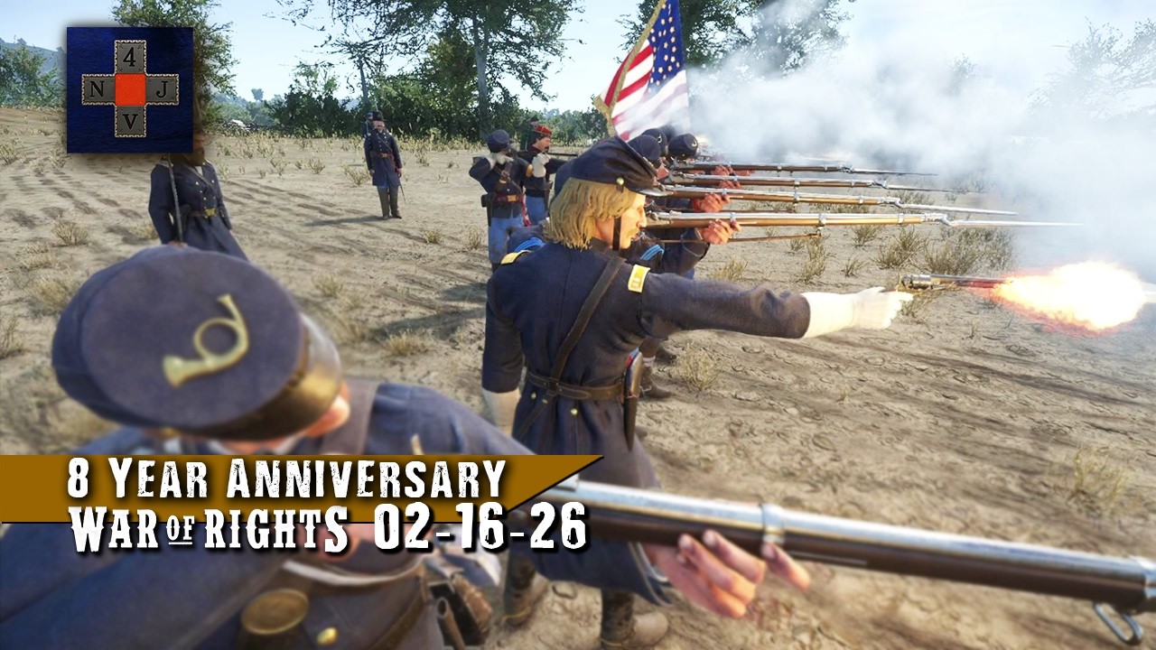 Saying GOODBYE is Hard! 4th New Jersey 8 Year Anniversary Event - War of Rights