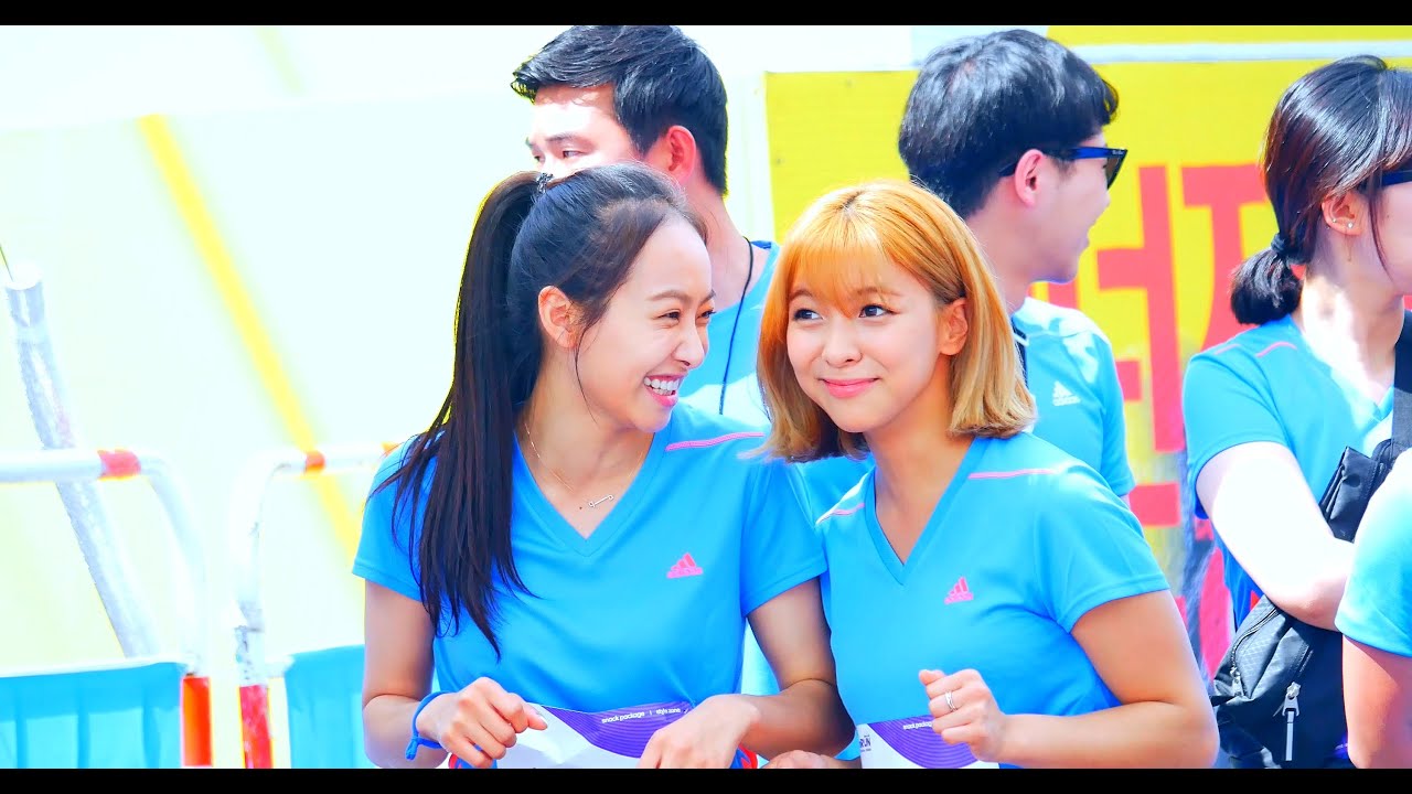 [Fancam/직캠]150517 부산아디다스 마이런 f(x) 빅토리아,루나 4k