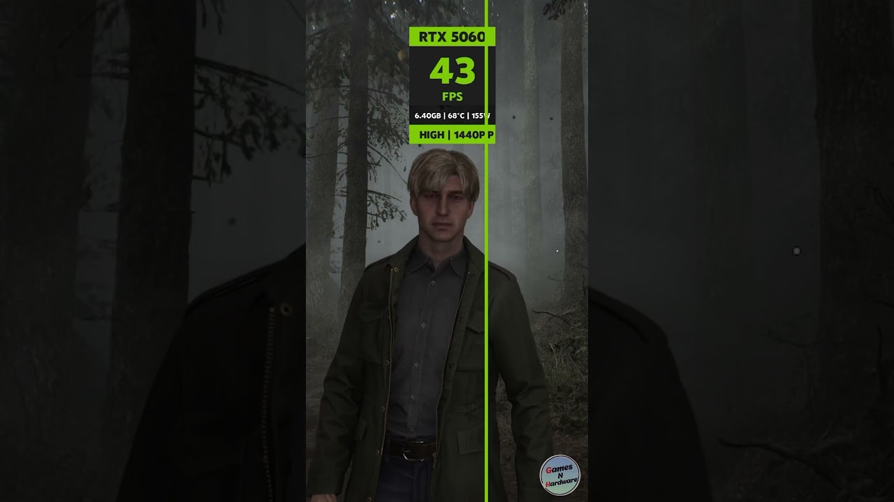 Silent Hill 2 vs RTX 5060 | Graphics Comparison