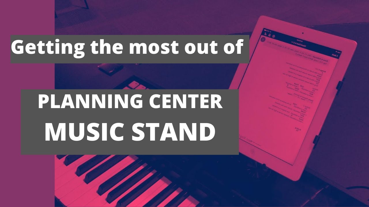Music Stand App.