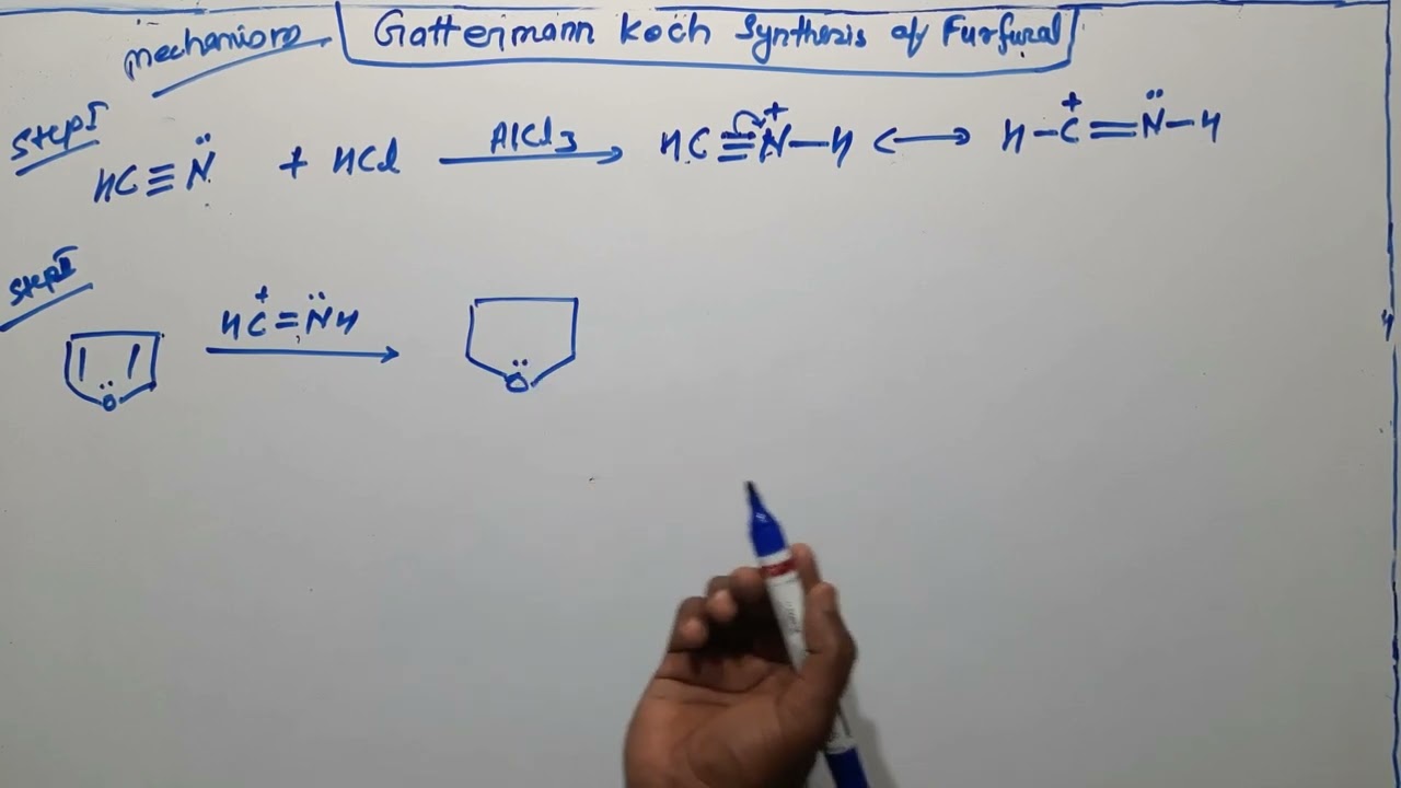 Gattermann koch synthesis of furfural