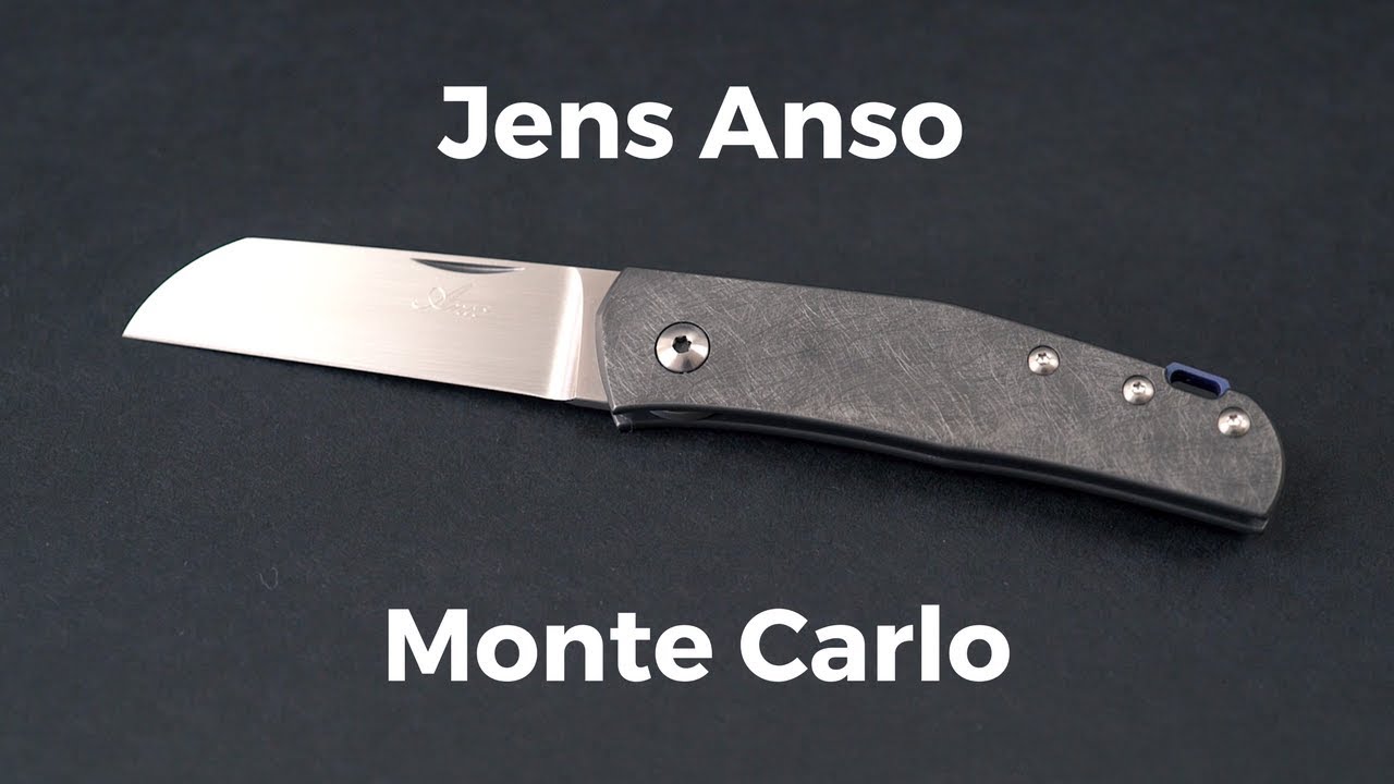 Custom Gentleman's Knife At Its Finest | Gear Focus #21: Jens Anso Monte Carlo