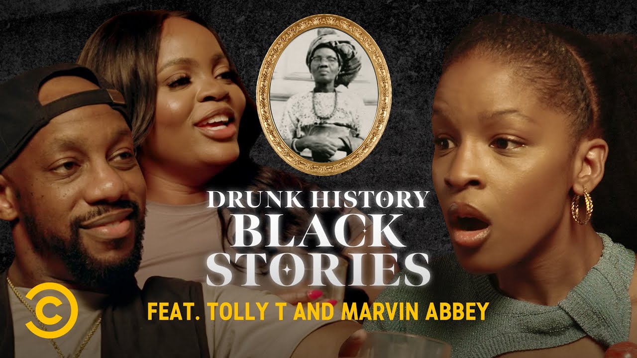 Funmilayo Ransome-Kuti: With Julie Adenuga, Tolly T & Marv Abbey | Drunk History: Black Stories