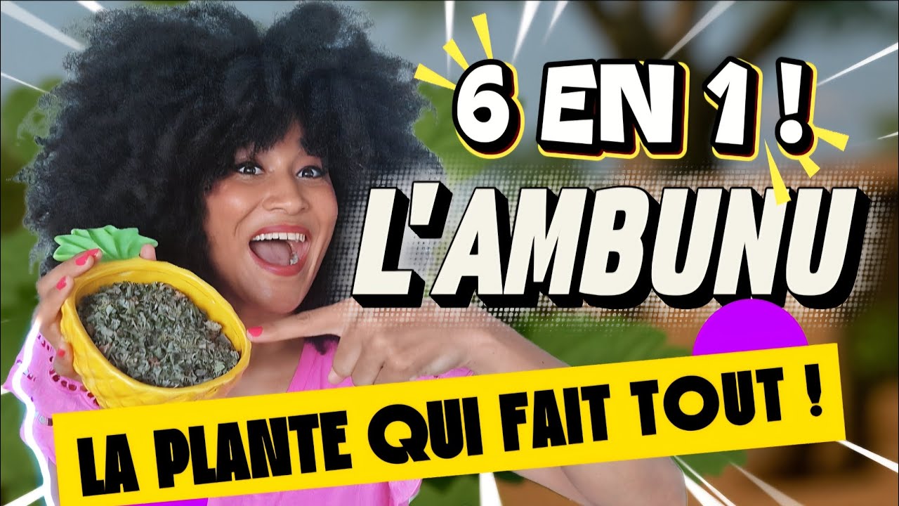 Ambunu : La plante africaine 6-en-1 PARFAITE pour tes cheveux Afro ! 